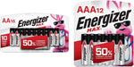 AA Batteries, Max Double a Battery Alkaline, 24 Count