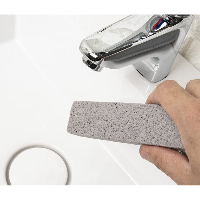 6 Pieces Pumice Stone for Cleaning Toilet Bowl Cleaner Grey Pumice Scouring Stick Remove Toilet Bowl Ring Stain from Bath, Household, Kitchen, Pool, 5.9 X 1.4 X 0.9 Inches