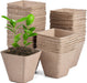 3.25" Seed Starter Pots, Organic Planting Peat Pots for Garden Seedling, 30 Pcs 100% Eco-Friendly and Biodegradable Seedling Pots for Seed Germination
