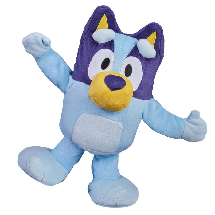 Bluey, Dance and Play 14 Inch Animated Plush with Phrases and Songs, Preschool, Ages 3+