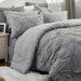 Bedsure Full Size Comforter Sets - Bedding Sets Full 7 Pieces, Bed in a Bag Grey Bed Sets with Comforters, Sheets, Pillowcases & Shams,Adult & Kids Bedding