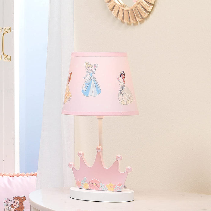 Disney Princesses Lamp with Shade & Bulb