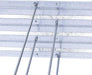 Galvanized Raised Garden Beds for Vegetables Large Metal Planter Box Steel Kit Flower Herb, 8X4X1Ft