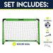 Kids Mini Soccer Goal Set - Includes Goal, Ball + Pump
