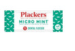 Plackers Micro Mint Dental Flossers, Fresh Mint Flavor, Fold-Out Toothpick, Super Tuffloss, Easy Storage with Sure-Zip Seal, 300 Count