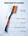 27 Inch Snow Brush and Detachable Ice Scraper with Ergonomic Foam Grip for Cars, Trucks, Suvs (Heavy Duty ABS, PVC Brush)