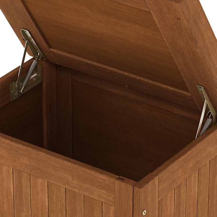FG19749 Tioman Outdoor Hardwood Storage Box, Natural
