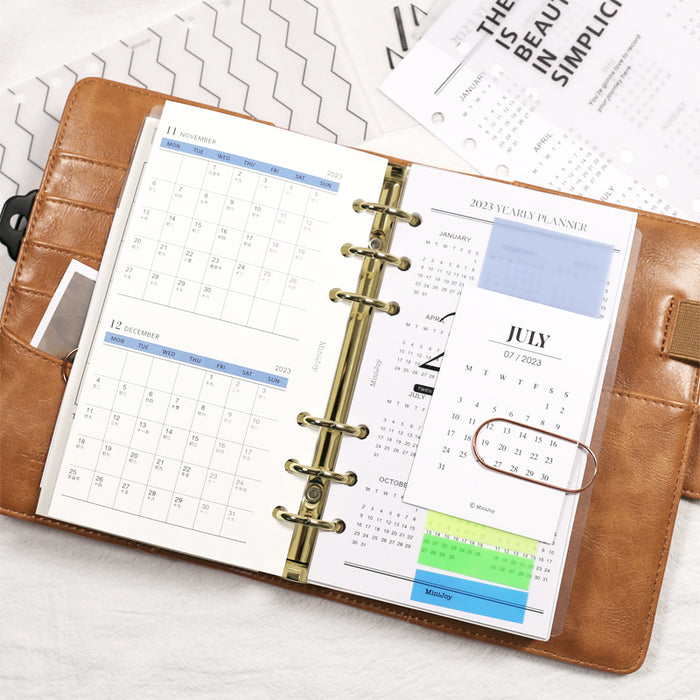 Manual Account 2023 Monthly Calendar Small Card
