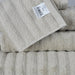 Mainstays Performance Textured Bath Sheet, 62" X 30", Papyrus Beige