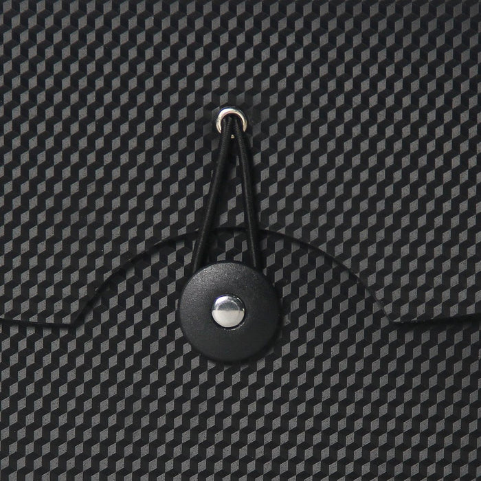 Pen + Gear Poly Durable 7 Pockets Expanding File, Textured Black