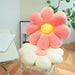 Flower Pillow Cute Daisy Floor Cushion Soft Plant Pillows Leisure Aesthetic Home Decor for Bedroom, Living Room(Sage Green,21.5")