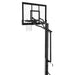 60 In. Acrylic Screw Jack Portable Basketball Hoop System