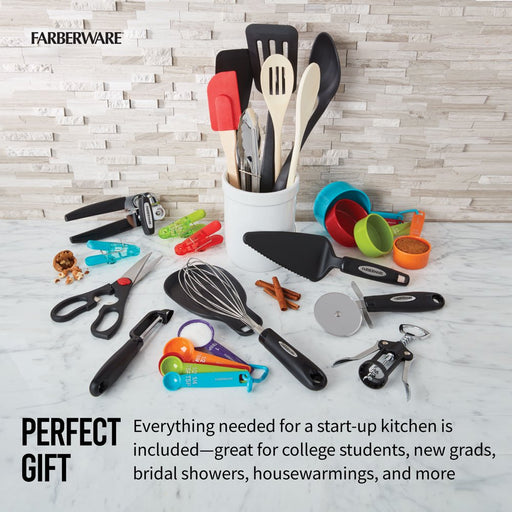 Farberware 28-Piece Kitchen Utensil & Gadget Set in Assorted Colors