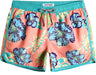 Mens Boys Short 80S 90S Vintage Swim Trunks with Mesh Lining Quick Dry Swim Suits Board Shorts