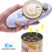 Auto Electric Can Opener Christmas Gift Ideas: Open Your Cans with a Simple Press of Button - Automatic, Hands Free, Smooth Edge, Food-Safe, Battery Operated, YES YOU CAN (Sky Blue)