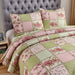 King Quilt Set, 3-Piece Quilt Sets with 2 Pillow Shams - Boho Reversible Soft and Lightweight Quilt Bedding Bedspread Coverlet Set, Garden