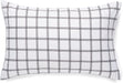 7-Piece Lightweight Microfiber Bed-In-A-Bag Comforter Bedding Set - Full/Queen, Black and Blue Buffalo Plaid