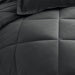Queen Bed in a Bag 7-Pieces Comforter Sets with Comforter and Sheets Dark Grey All Season Bedding Sets with Comforter, Pillow Shams, Flat Sheet, Fitted Sheet and Pillowcases