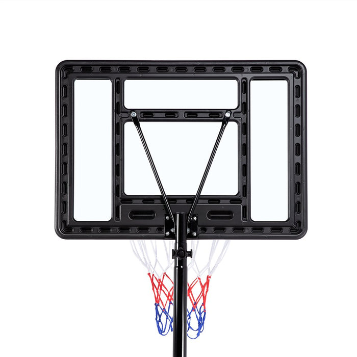 7-9.2 Ft. Height Adjustable Hoop Portable Basketball System Goal Outdoor Kids Youth with Wheels and Weighted Base