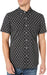 Men'S Standard-Fit Short-Sleeve Printed Poplin Shirt