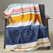 Better Homes & Gardens Multi-Stripe Velvet Plush Throw, 50" X 72"
