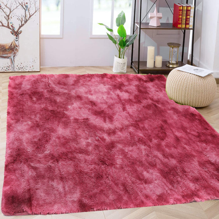 5Ft X 8Ft Shaggy Area Rugs for Bedroom Living Room, Fluffy Rug Plush Decorative Rug for Indoor Home Floor Carpet