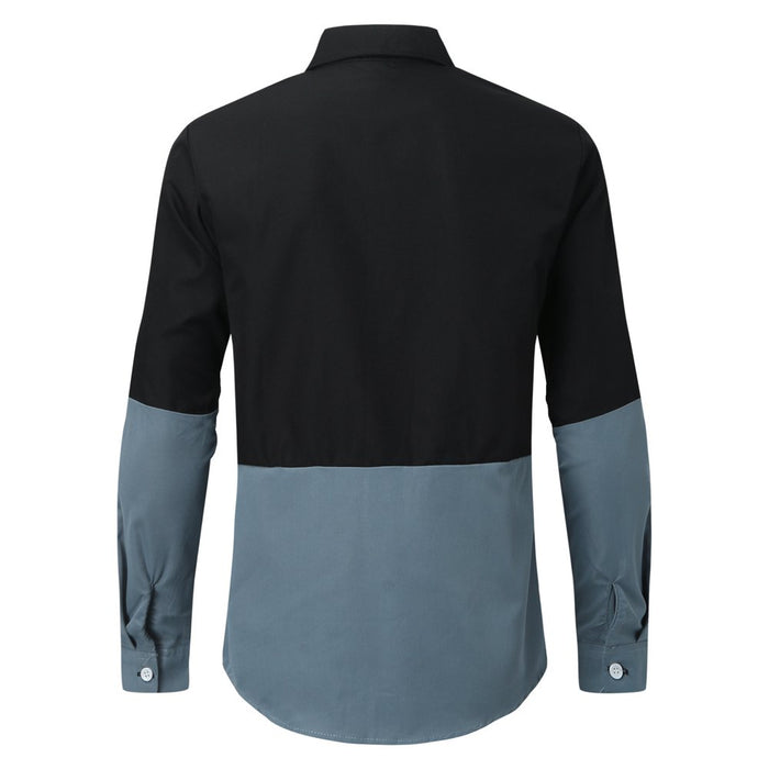 Men Long Sleeve Autumn Winter Casual Printed Shirts Fashion Top Blouse Shirts Mens Designer Clothes