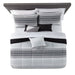 Mainstays Black and White Geo 10 Piece Bed in a Bag with 3 Dec Pillows, Queen