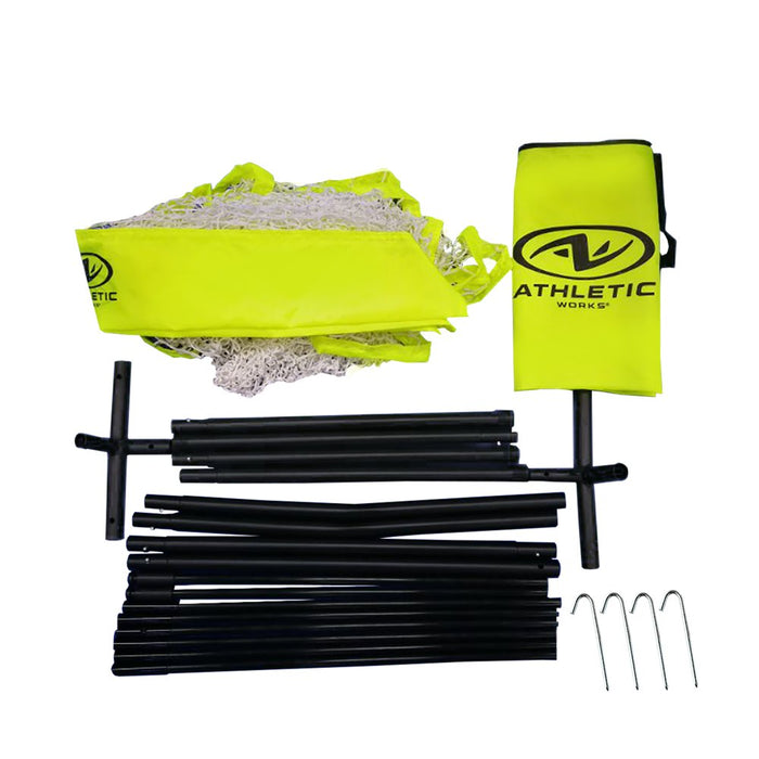 Athletic Works 7 Ft. X7 Ft. Hit Pitch Training Net for Baseball and Softball, Baseball Protective Screens
