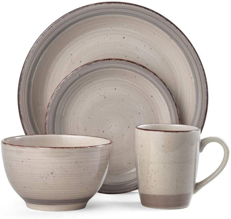 Pfaltzgraff Sadie 16-Piece Dinnerware Set, Cream