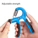 5-60Kg Adjustable Heavy Gripper Fitness Hand Exerciser Grip Fatgrip Wrist Increase Strength Spring Finger Pinch Carpal Expander