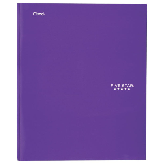 Five Star Pocket and Prong Two Pocket Paper Folder, Assorted Colors (34135)