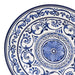 Melamine Dinnerware Set, Service for 4, Traditional Blue and White - Set of 12