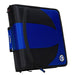 Case-It Dual Ring Zipper Binder, D-Ring, 1-1/2 Inches, Blue