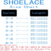 Oval Shoelaces Half round 1/4" Shoe Laces for Athletic Shoelaces [2 Pairs] 8 Colors 8 Different Lengths