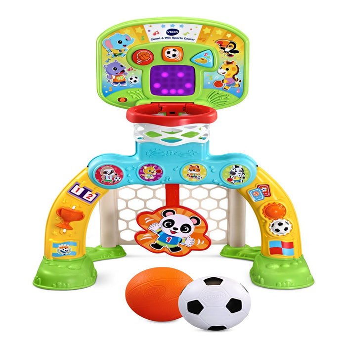 Count and Win Sports Center Toddler Basketball and Soccer Smart Toy