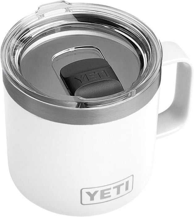 Rambler 14 Oz Mug, Vacuum Insulated, Stainless Steel with Magslider Lid, Stainless