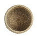 Mainstays Natural Seagrass Basket with Cream Color Stripes