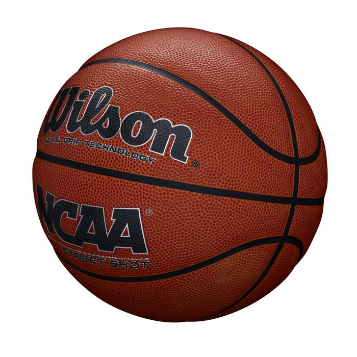 Wilson NCAA Street Shot Outdoor Basketball, Official Size 29.5"