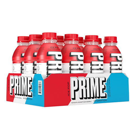 Drink Sports Beverage "ICE POP," Naturally Flavored, 10% Coconut Water, 250Mg Bcaas, B Vitamins, Antioxidants, 834Mg Electrolytes, Only 20 Calories per 16.9 Fl Oz Bottle (Pack of 12)