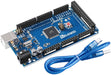 MEGA R3 Board Atmega 2560 + USB Cable Compatible with Arduino IDE Projects Rohs Compliant