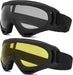 2 Pack Ski Goggles Snowboard Goggles for Men Women & Youth, Snow Goggle