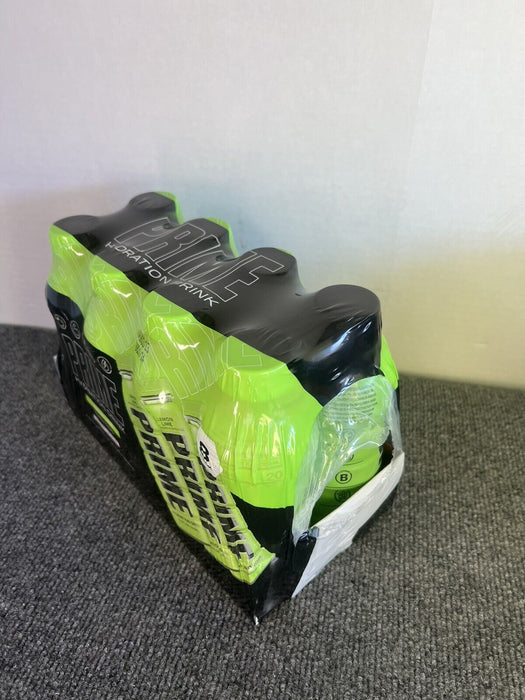 8 PACK NEW PRIME HYDRATION DRINKS LEMON LIME 16.9 OZ KSI & LOGAN