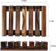 Wood Soap Dish 2 Pack Wooden Soap Holder for Shower Bathroom Kitchen Sinks