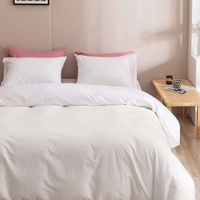 White Comforter Full Size White Bedding Comforter Sets Full White Comforter Sets Full Solid White Bed Comforter Full Size Plain White Full Comforter White Bed Set 3Pcs White Comforter Sets