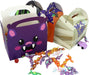 JOYIN 24 Pcs Halloween Goodie Box (5.6‘’X3.2‘’X5.4‘’) for Trick or Treat, Halloween Candy Goody Gift Boxes with Handle Bakery Boxes Halloween Party Treat Boxes for Pastry, Pie, Cupcake Cookies