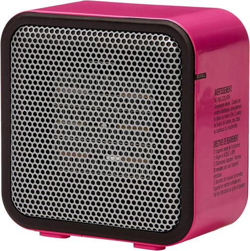 500-Watt Ceramic Small Space Personal Mini Heater - Black