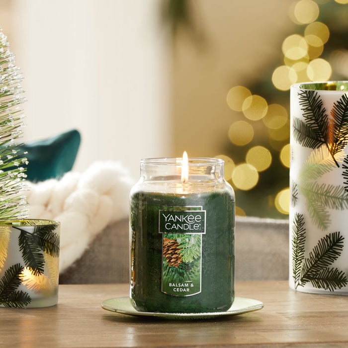 Balsam & Cedar - 22 Oz Original Large Jar Fall Candle