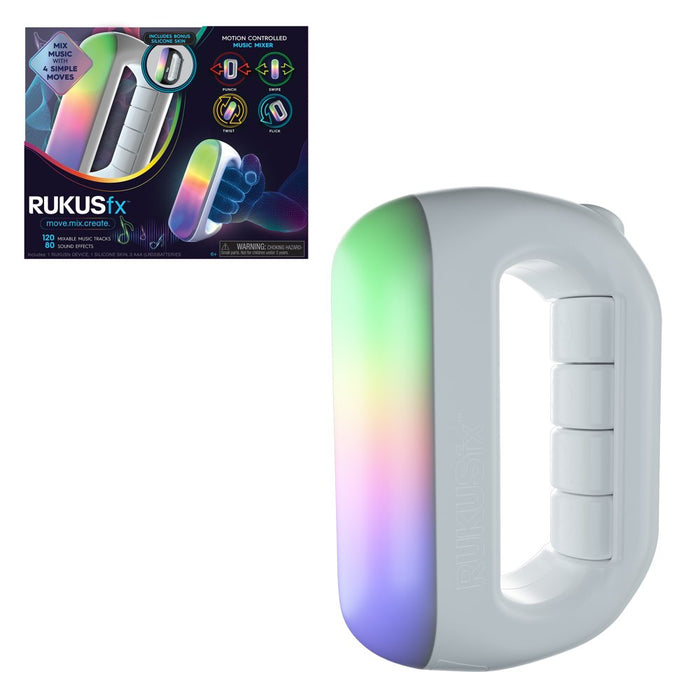 Rukusfx Motion-Controlled Music Mixer, Lights and Sounds Music, Kids Toys for Ages 6 Up, Gifts and Presents