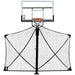 NBA Official 8’X10’ Folding Basketball Backstop Net, All-Weather, Black